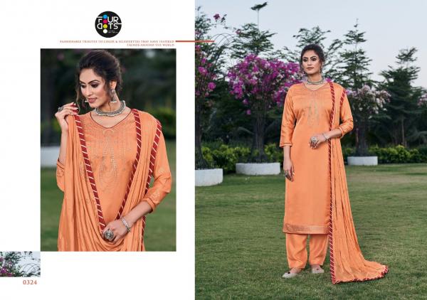 Four Dots Shubharambh 5 Designer Satin Festival Salwar 